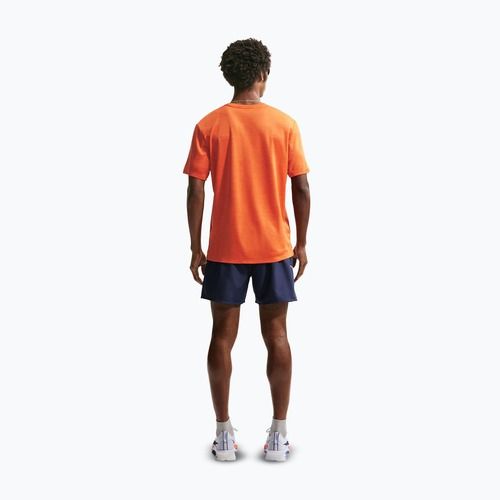 Herren-Laufshirt Nike Miler Dri-Fit UV safety orange
