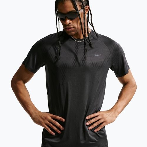 Herren-Laufshirt Nike Stride Dri-Fit ADV off noir/black