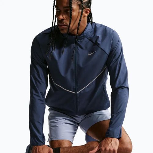 Laufjacke für Herren Nike Miler Repel UV midnight navy