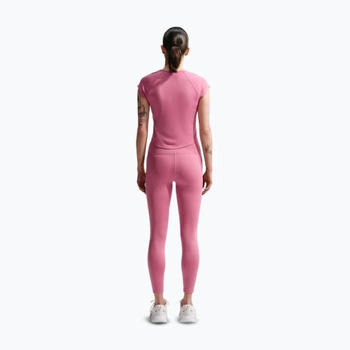 Damen-Laufshirt Nike Swoosh Run Dri-Fit peony/photon dust/white