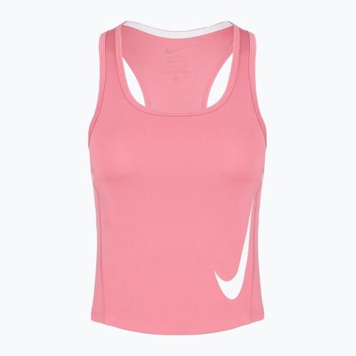 Damen-Laufshirt Nike Swoosh Run Dri-Fit peony/photon dust/white