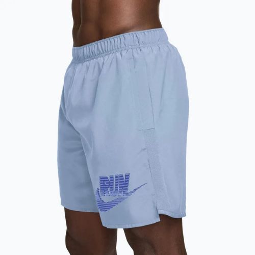 Herren-Laufshorts Nike Challenger Dri-Fit Brief-Lined 7" hydrogen blue/lapis