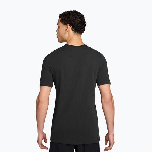 Herren-Laufshirt Nike Dri-Fit Running black/mineral slate
