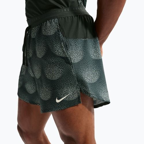 Herren-Laufshorts Nike Stride Dri-Fit Brief Lined 5" black spruce