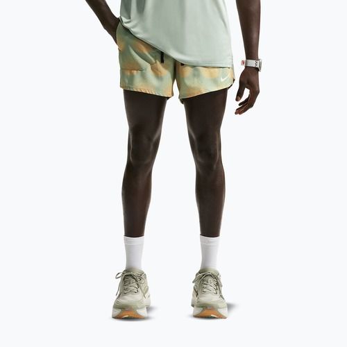 Herren-Laufshorts Nike Stride Dri-Fit Brief Lined 5" jade horizon