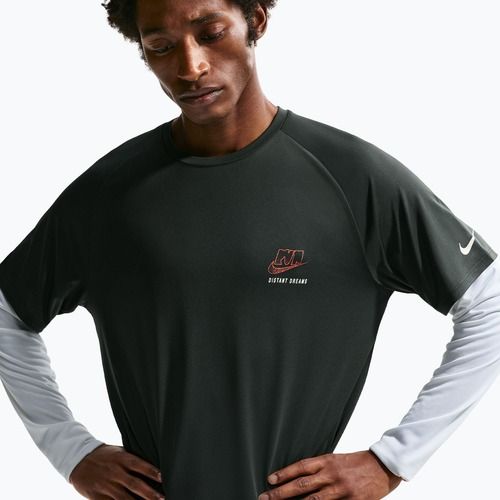 Herren-Laufshirt Nike Stride Dri-Fit ADV black spruce