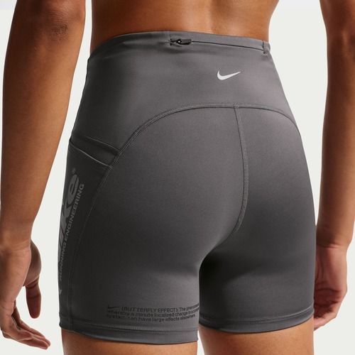 Damenleggings Nike Swift High Waisted 4" medium ash