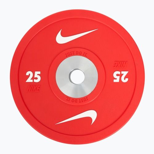 Bumper Plates Nike Strength Pro Urethane Bumper Plates 25 kg red/white