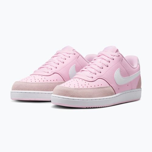 Damen-Schuhe Nike Court Vision Low Suede pink foam/white