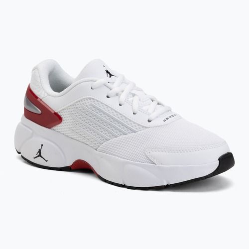 Nike Jordan Trunner Flow Schuhe weiß/gym rot/metallic silber/schwarz