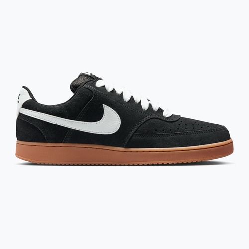 Herren Schuhe Nike Court Vision Low FL black/gum med brown/white