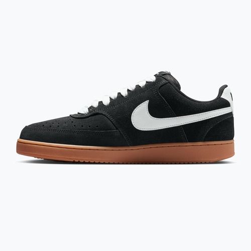 Herren Schuhe Nike Court Vision Low FL black/gum med brown/white