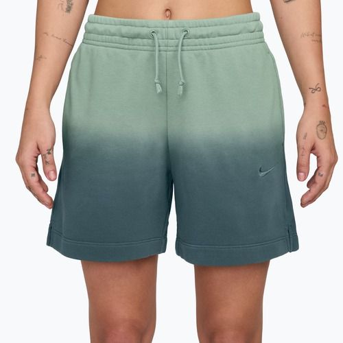 Damen-Shorts Nike Sportswear Phoenix Fleece Mid-Rise steam/mineral slate