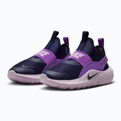 Kinderschuhe Nike Flex Runner 4 blackened blue/bright violet/black
