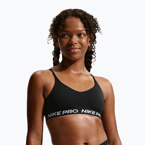 Mädchen-BH Nike Pro Indy schwarz