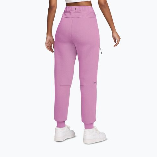 Damenhose Nike Sportswear Tech Fleece Mid-Rise light magenta/black