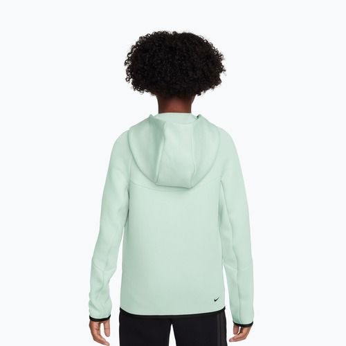 Kinder-Sweatshirt Nike Sportswear Tech Fleece Full Zip barely green/black/black