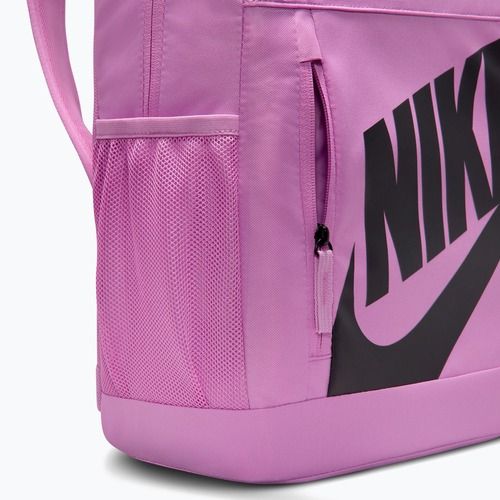 Städtischer Kinderrucksack Nike Elemental Shoebox 20 l light magenta/orange/black