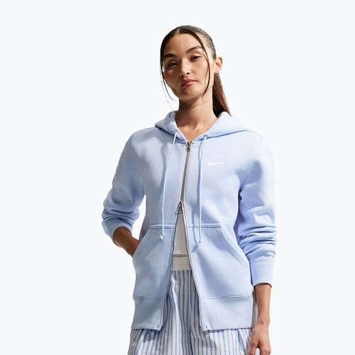 Damenpullover  Nike Sportswear Phoenix Fleece Full Zip hydrogen blue/sail