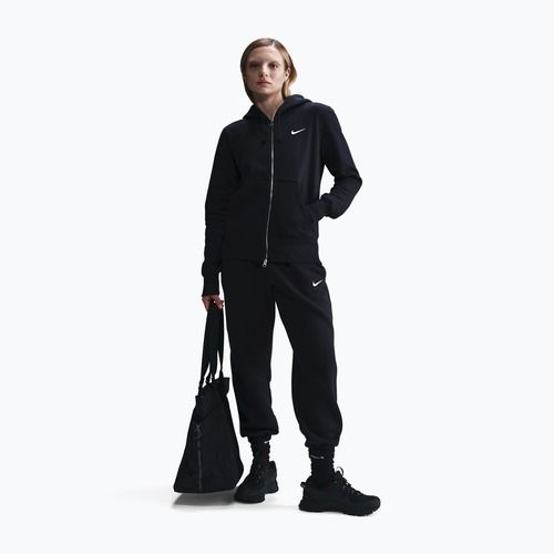 Damenpullover Nike Sportswear Phoenix Fleece Full Zip black/sail
