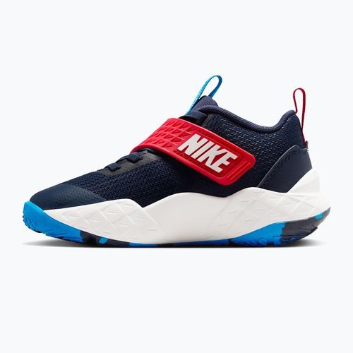Kinderschuhe Nike Team Hustle D 12 tm navy/university red/photo blue/sail