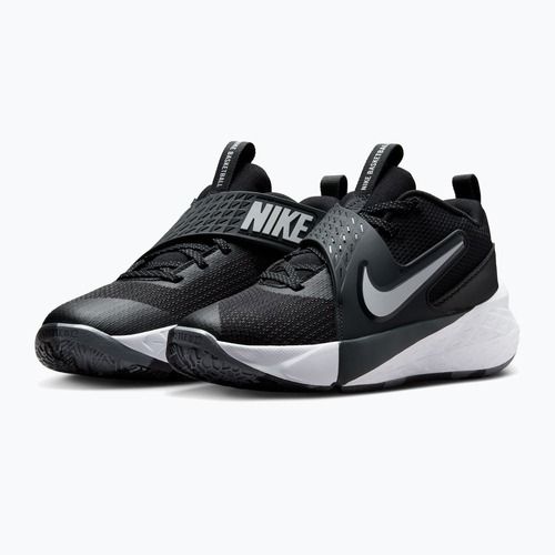 Nike Team Hustle D 12 Schuhe schwarz/anthrazit/weiß