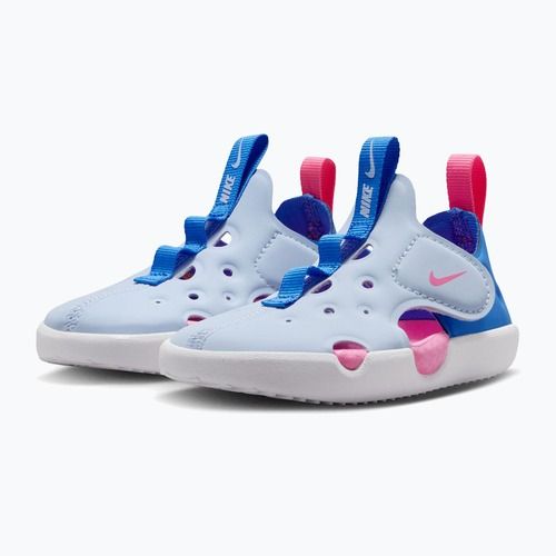 Kinder-Sandalen Nike Sunray Protect 4 hydrogen blue/blue crystal/pink glow