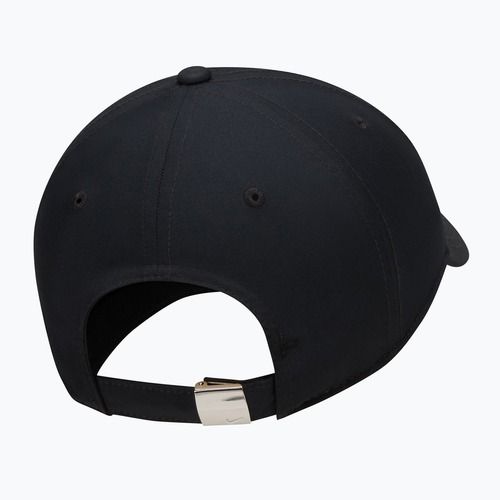 Basecap Nike Dri-Fit Club Unstructured Metal Swoosh 2026 black/metallic silver