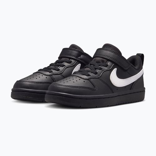 Kinderschuhe Nike Court Borough Low Recraft black/black/white