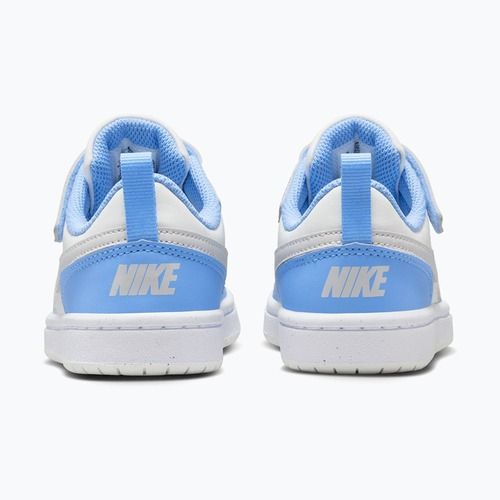 Kinderschuhe Nike Court Borough Low Recraft summit white/cobalt pulse/vast grey