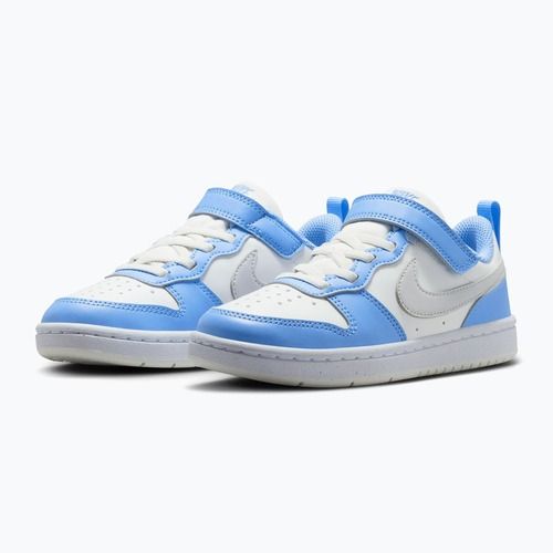 Kinderschuhe Nike Court Borough Low Recraft summit white/cobalt pulse/vast grey