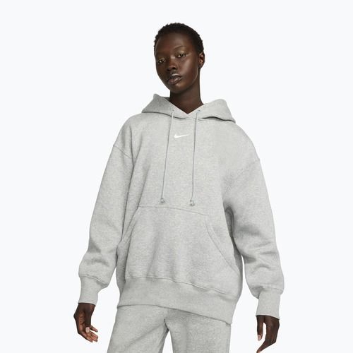 Damenpullover  Nike Sportswear Phoenix Fleece Oversized dark grey heather/sail