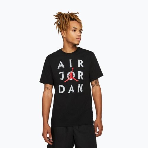 Herren-Shirt  Jordan AJ5 Graphic black/white/gum red