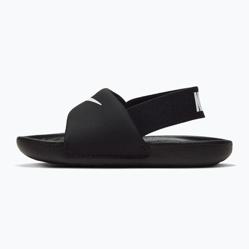 Kinder-Badelatschen Nike Coffee black/white/white/white