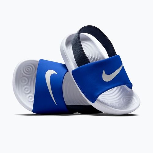 Kinder-Badelatschen Nike Coffee game royal/thunder blue/white/white