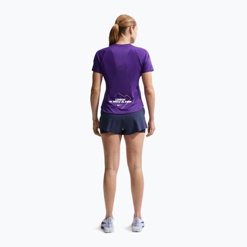 Damen-Laufshirt Nike Swift London Dri-Fit court purple