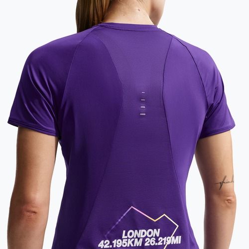Damen-Laufshirt Nike Swift London Dri-Fit court purple