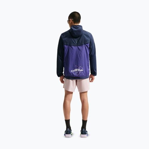 Laufjacke für Herren Nike Stride Dri-Fit ADV midnight navy/court purple