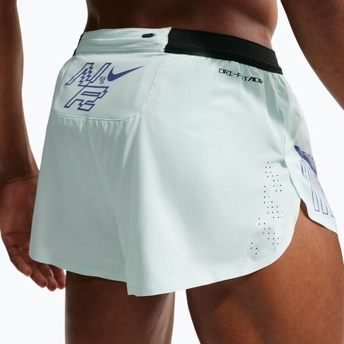 Herren-Laufshorts Nike AeroSwift Dri-Fit ADV Brief-Lined 2" barely green/lapis
