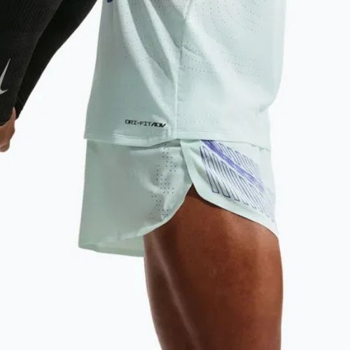Herren-Laufshorts Nike AeroSwift Dri-Fit ADV Brief-Lined 2" barely green/lapis