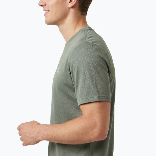 Herren-Trekking-T-Shirt KADVA TrailCore atmungsaktiv grün