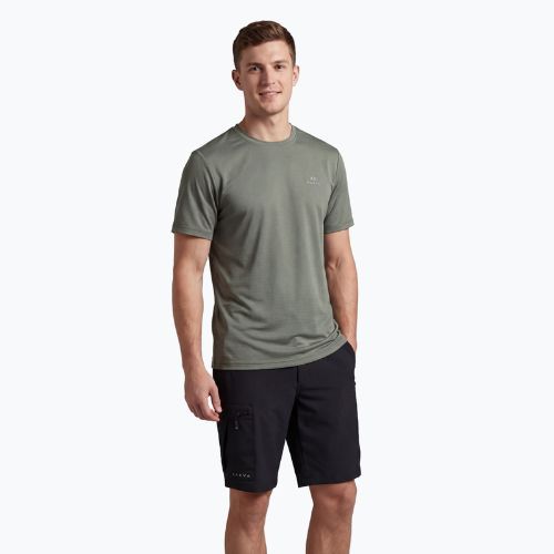 Herren-Trekking-T-Shirt KADVA TrailCore atmungsaktiv grün