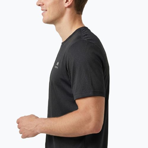 Herren-Trekking-T-Shirt KADVA TrailCore atmungsaktiv schwarz