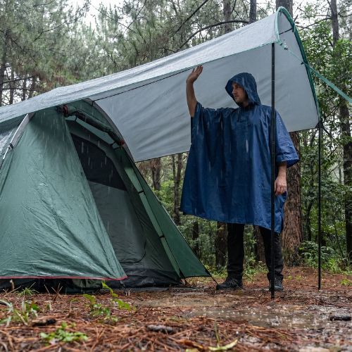 Überdachung für das Zelt KADVA Pinto grau