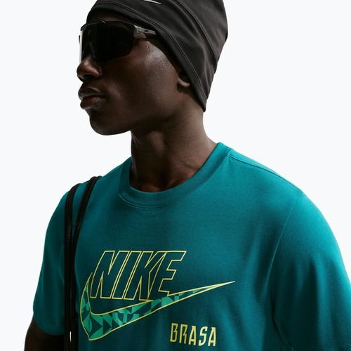 Herren-Fußballtrikot Nike Brazil Soccer geode teal