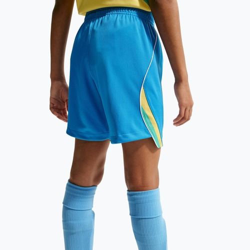 Kinder-Fußballshorts Nike Brazil 2026 Stadium Home Soccer Replica light photo blue/light mint/white