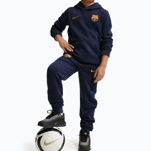Kinderhose Nike FC Barcelona Club Jogger blackened blue/mineral yellow