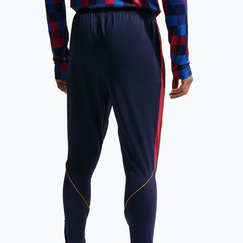 Herren-Fußballhose Nike FC Barcelona Strike Dri-Fit blackened blue/noble red/yellow