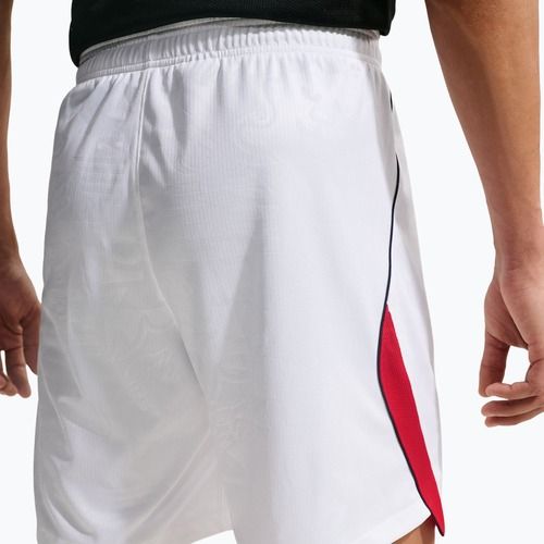Herren-Fußballshorts Nike England 2026 Stadium Home Soccer Replica white/speed red/obsidian/obsidian
