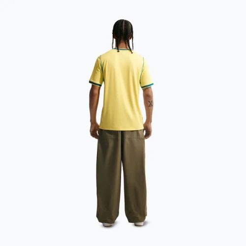 Herren-Fußballtrikot Nike Brazil 2026 Stadium Home Soccer Replica canary/light menta/geode teal